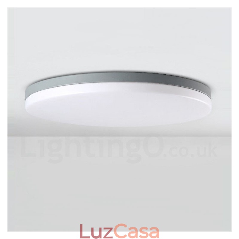 Luzes de teto embutidas ultrafinas redondas reguláveis, modernas, contemporâneas, estilo nórdico, com cúpula de acrílico, também podem ser usadas como luz de parede