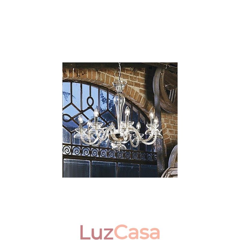 Lustre de Cristal Tradicional Clássico