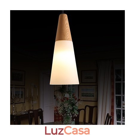 Lustre Mini Estilo Moderno Contemporâneo Madeira Bambu Lustre Mini Estilo Moderno Contemporâneo Madeira Bambu