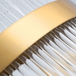 Pós-moderno Luxo Redondo Cristal Pendente Luz Exposição Hall