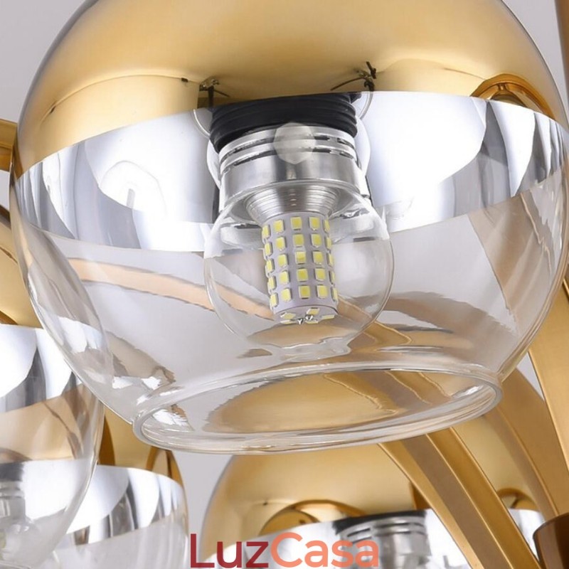 Lustre Nordic Fashion Gold Silver