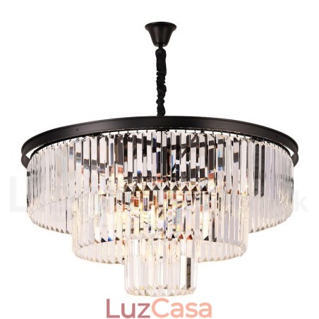 Pós-moderno Luxo Redondo K9 Cristal Pingente Lustre Luzes Salão de Exposição Pós-moderno Luxo Redondo K9 Cristal Pingente Lustre Luzes Salão de Exposição