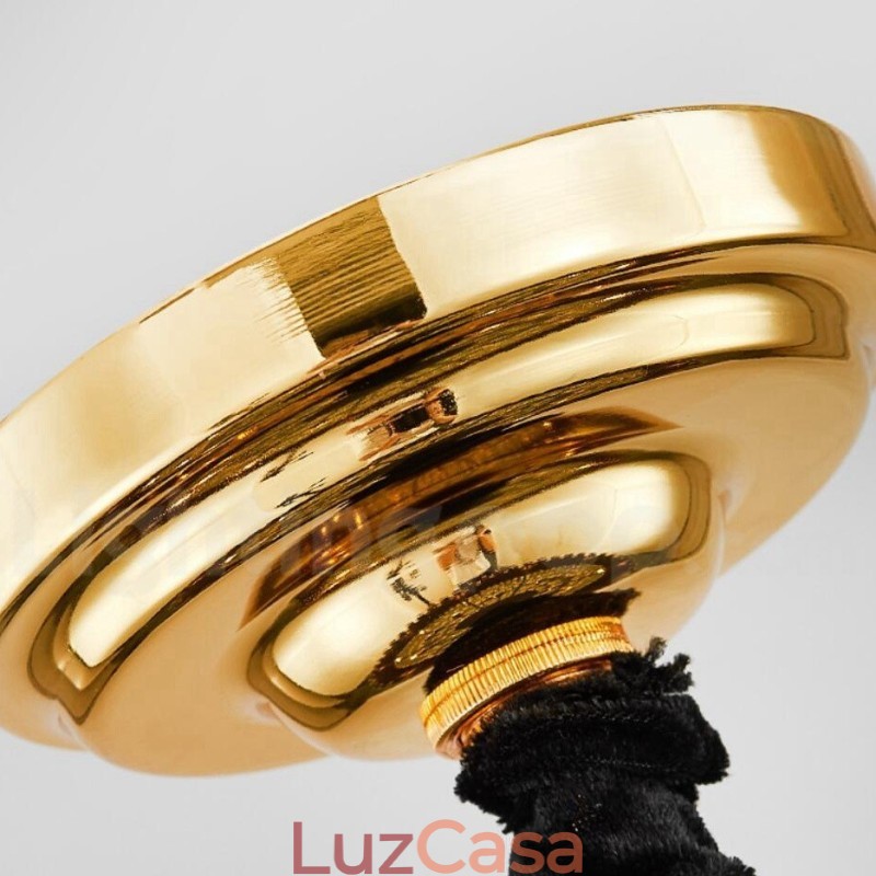 Este ano Luxo Pós-moderno Ouro Redondo K9 Cristal Pingente Lustre Exposição Hall