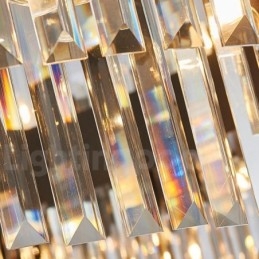 Lustre moderno de luxo dourado e preto redondo com pingente de cristal K9 para salão de exposições