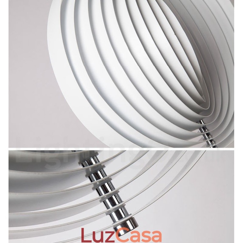 Globe White Girar Pós-moderno DIY Pendente Luz