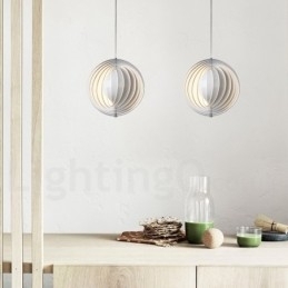 Globe White Girar Pós-moderno DIY Pendente Luz