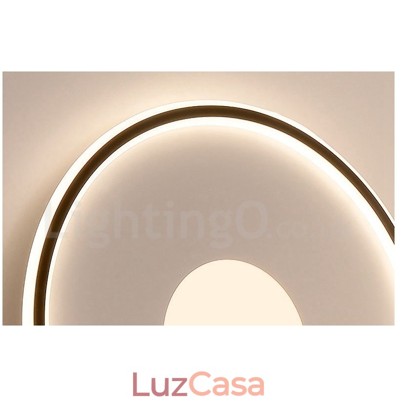 Luzes de teto embutidas ultrafinas, modernas, contemporâneas e reguláveis, estilo nórdico, com controle remoto, também podem ser usadas como luz de parede
