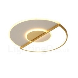 Luminárias de teto embutidas estilo nórdico moderno, ultrafinas e contemporâneas douradas com controle remoto, também podem ser usadas como luminária de parede