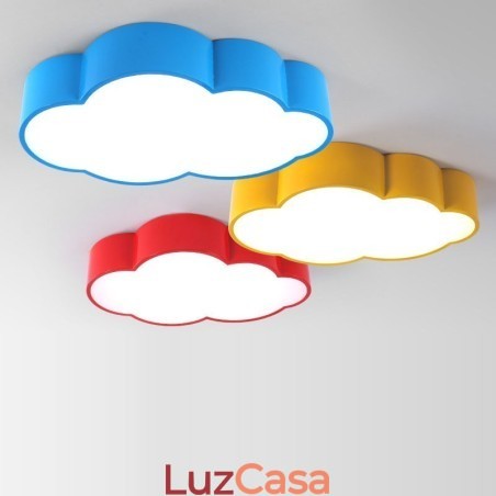 Macaron Multi color Cloud Modern Nordic Style Flush Mount Ceiling Lights com sombra de acrílico Macaron Multi color Cloud Modern Nordic Style Flush Mount Ceiling Lights com sombra de acrílico