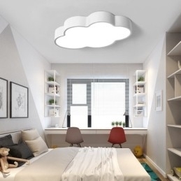 Macaron Multi color Cloud Modern Nordic Style Flush Mount Ceiling Lights com sombra de acrílico