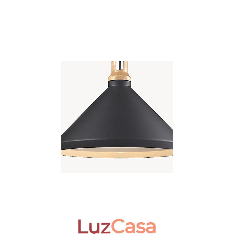 Lustre moderno e contemporâneo estilo mini galvanizado