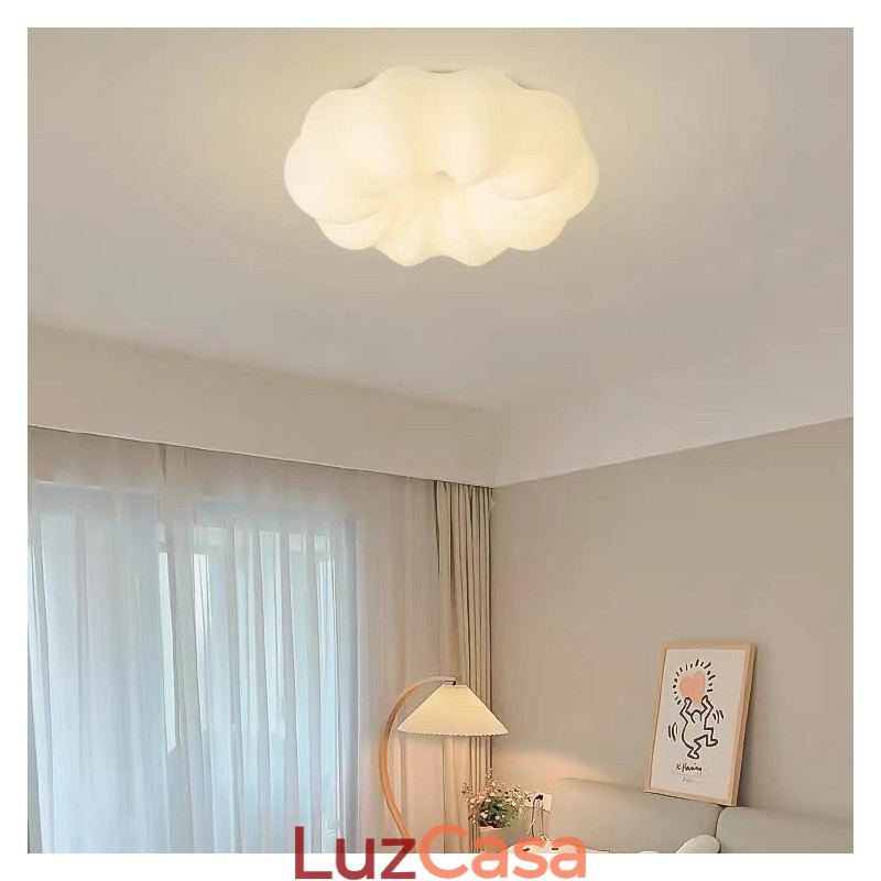 Nordic Creative Pumpkin Luz de teto regulável para varanda