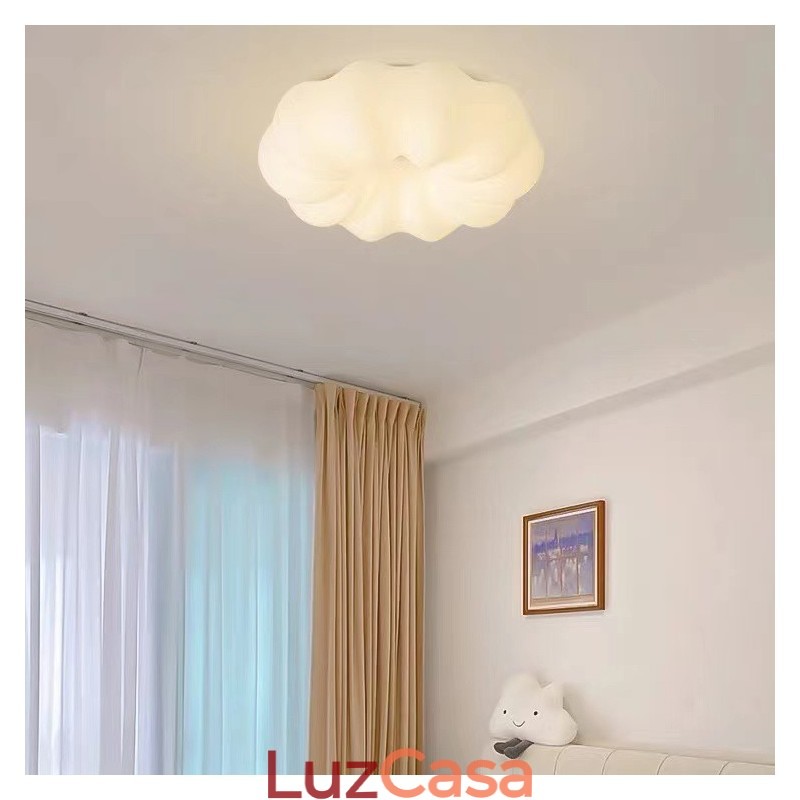Nordic Creative Pumpkin Luz de teto regulável para varanda