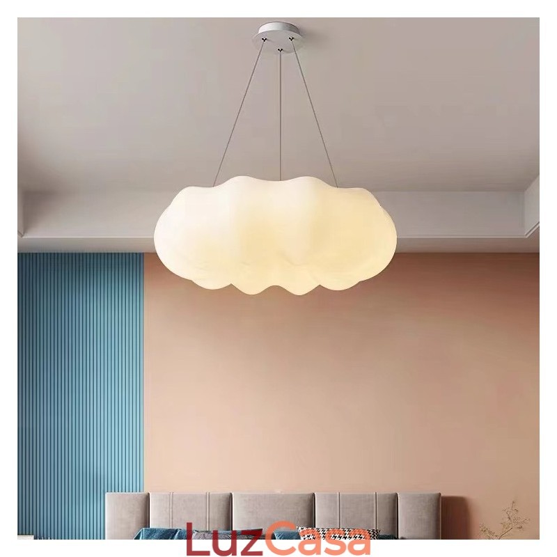 Nordic Modern Creative Pumpkin Luz pendente regulável Luz pendente para varanda