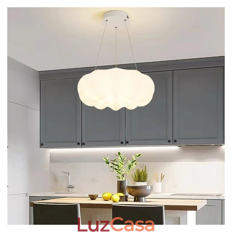 Nordic Modern Creative Pumpkin Luz pendente regulável Luz pendente para varanda