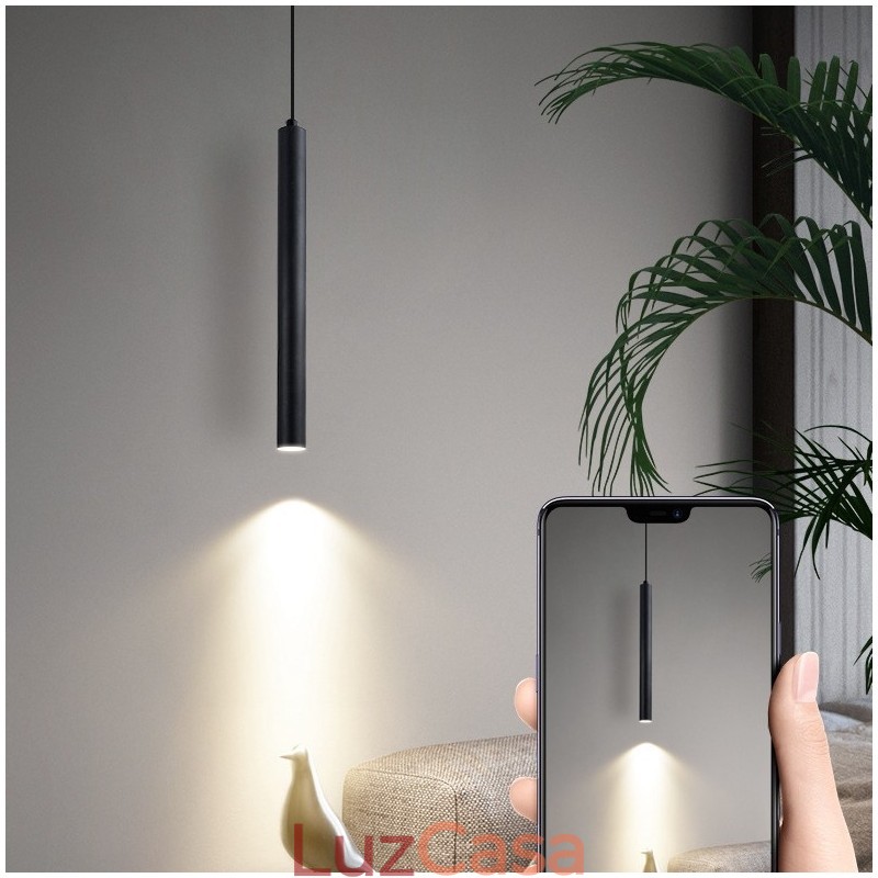 Luminária pendente simples, moderna e contemporânea