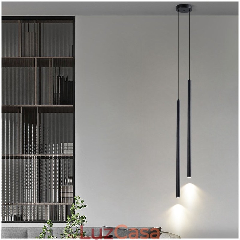 Luminária pendente simples, moderna e contemporânea