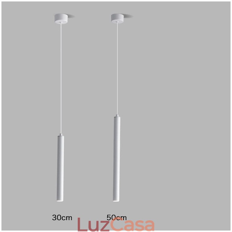 Luminária pendente simples, moderna e contemporânea