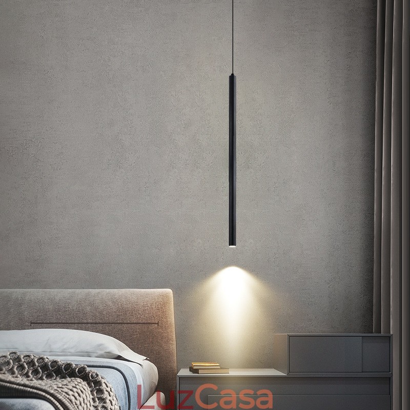 Luminária pendente simples, moderna e contemporânea