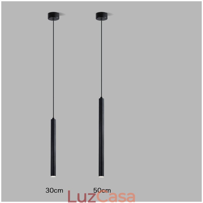Luminária pendente simples, moderna e contemporânea