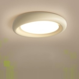 Regulável redondo espectro total proteção ocular multi cores moderno montagem embutida luz de teto luminárias internas