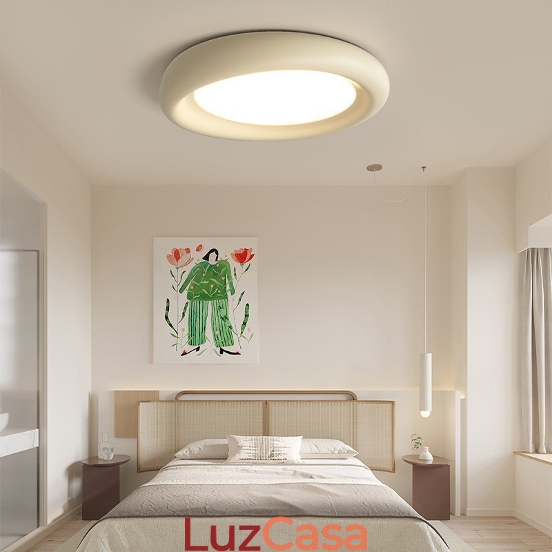 Regulável redondo espectro total proteção ocular multi cores moderno montagem embutida luz de teto luminárias internas