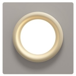 Regulável redondo espectro total proteção ocular multi cores moderno montagem embutida luz de teto luminárias internas