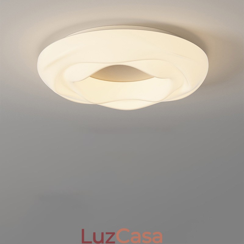 Luminária de teto embutida redonda moderna regulável para iluminação interna