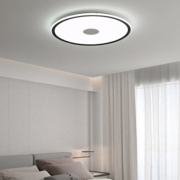Nordic 3,5 cm de espessura redonda proteção ocular de espectro total luz de teto regulável interna