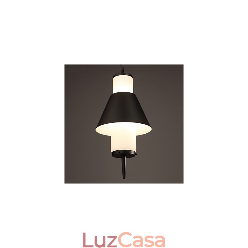 Lustre Mini Estilo Moderno Contemporâneo Metal Pendente Luz