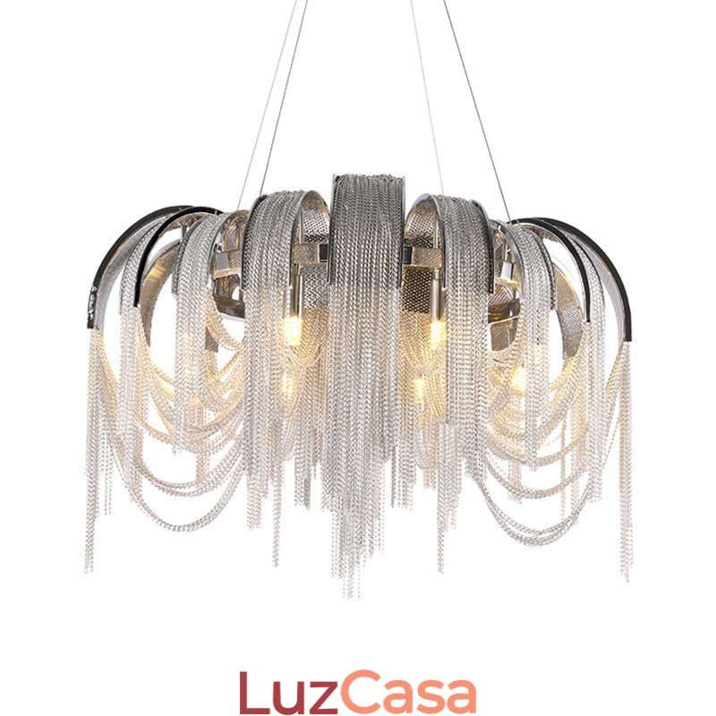 Tassels Extra Large Size Chandelier Designer Luz de teto pendente