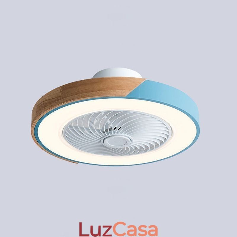 Ventilador de teto inteligente com luzes controle remoto decoração ventilador lâmpada