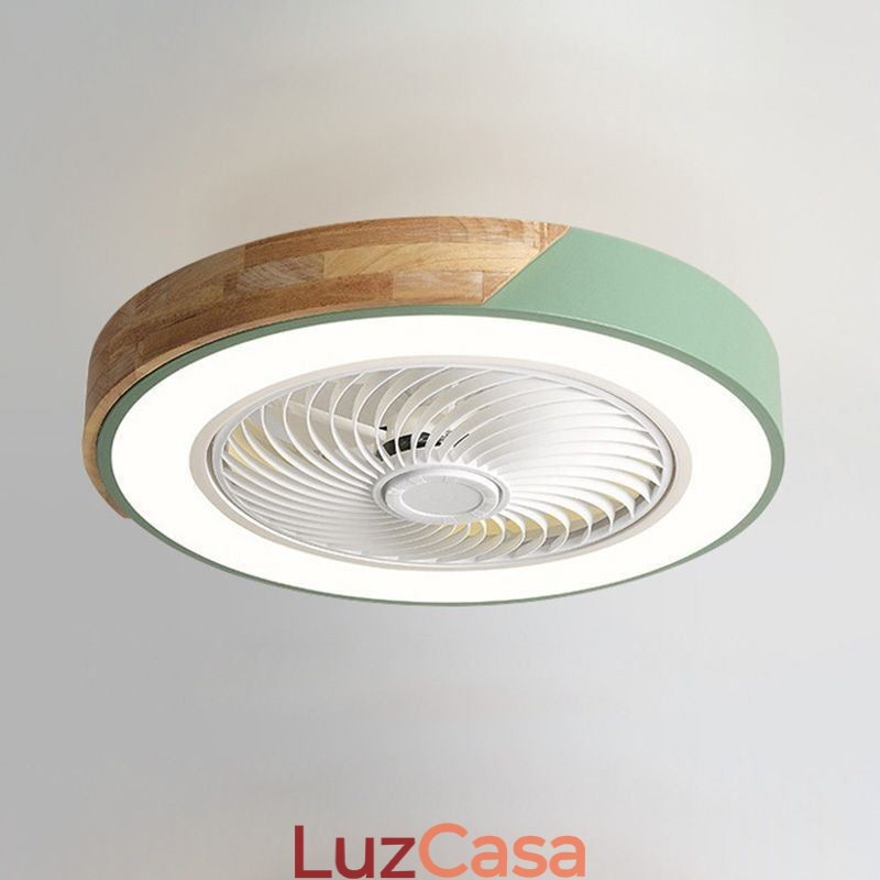 Ventilador de teto inteligente com luzes controle remoto decoração ventilador lâmpada