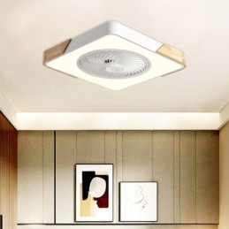 Ventilador de teto moderno Luzes de teto simples Lâmpada de teto