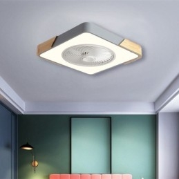 Ventilador de teto moderno Luzes de teto simples Lâmpada de teto
