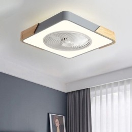 Ventilador de teto moderno Luzes de teto simples Lâmpada de teto