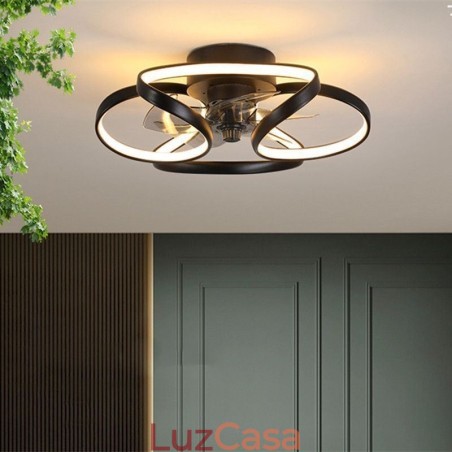 Ventilador de teto exclusivo e luz Ventilador de teto moderno com luzes Ventilador de teto exclusivo e luz Ventilador de teto moderno com luzes