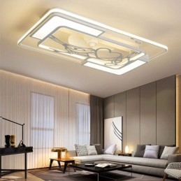 Luminárias de teto retangulares modernas