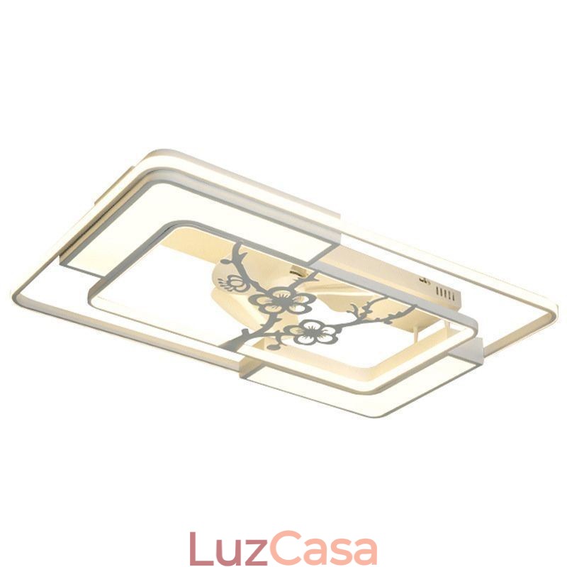 Luminárias de teto retangulares modernas