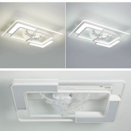 Luminárias de teto retangulares modernas
