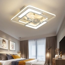 Ventiladores de teto estilo europeu com luz