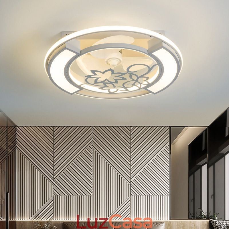 Ventiladores de teto estilo europeu com luz