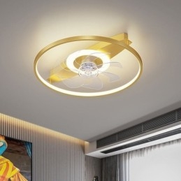 Ventilador de teto moderno com luzes controle remoto ventilador lâmpada