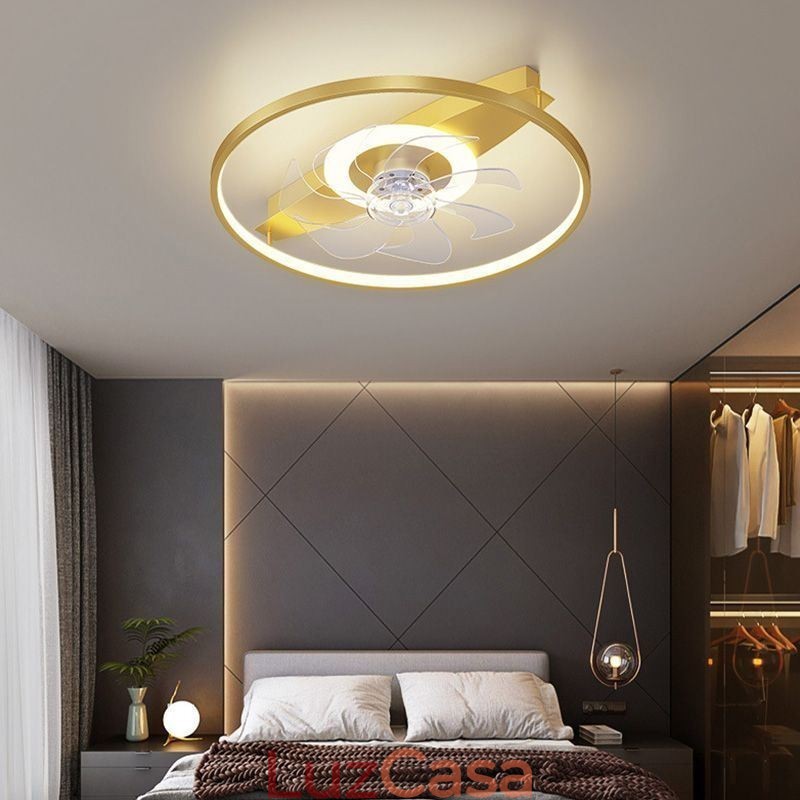 Ventilador de teto moderno com luzes controle remoto ventilador lâmpada
