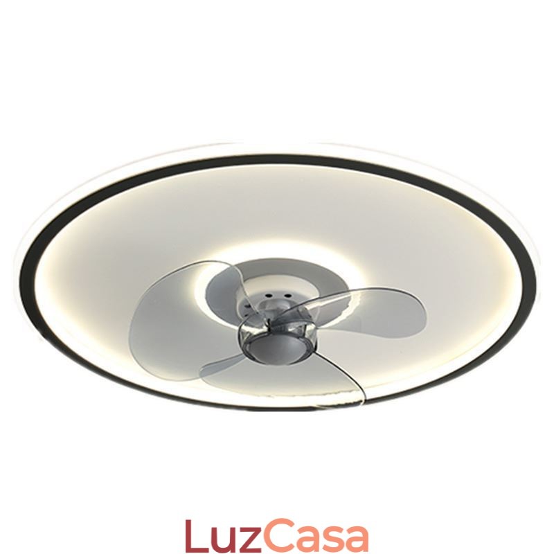 Macaron Ventilador de Teto Luz Controle Remoto Decor Ventilateur