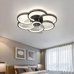 Ventiladores de Teto Com Luzes Lustre Ventilateur