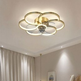 Ventiladores de Teto Com Luzes Lustre Ventilateur