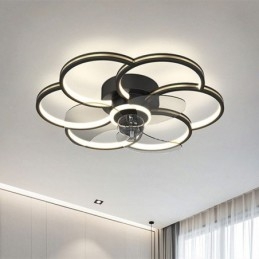 Ventiladores de Teto Com Luzes Lustre Ventilateur