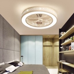 Ventilador de teto ultrafino com luz invisível Ventilador de teto com luz