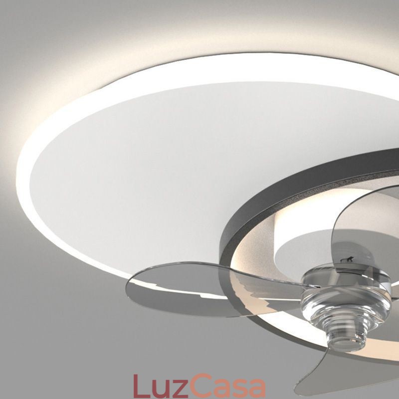 Luminária de teto estilo ventilador, luminária moderna estilo art déco